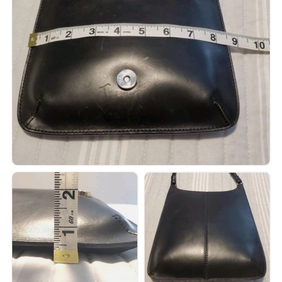 Medium Chic Blue and Black fur western Crossbody Bag for Everyday Use - Picture 12 of 14